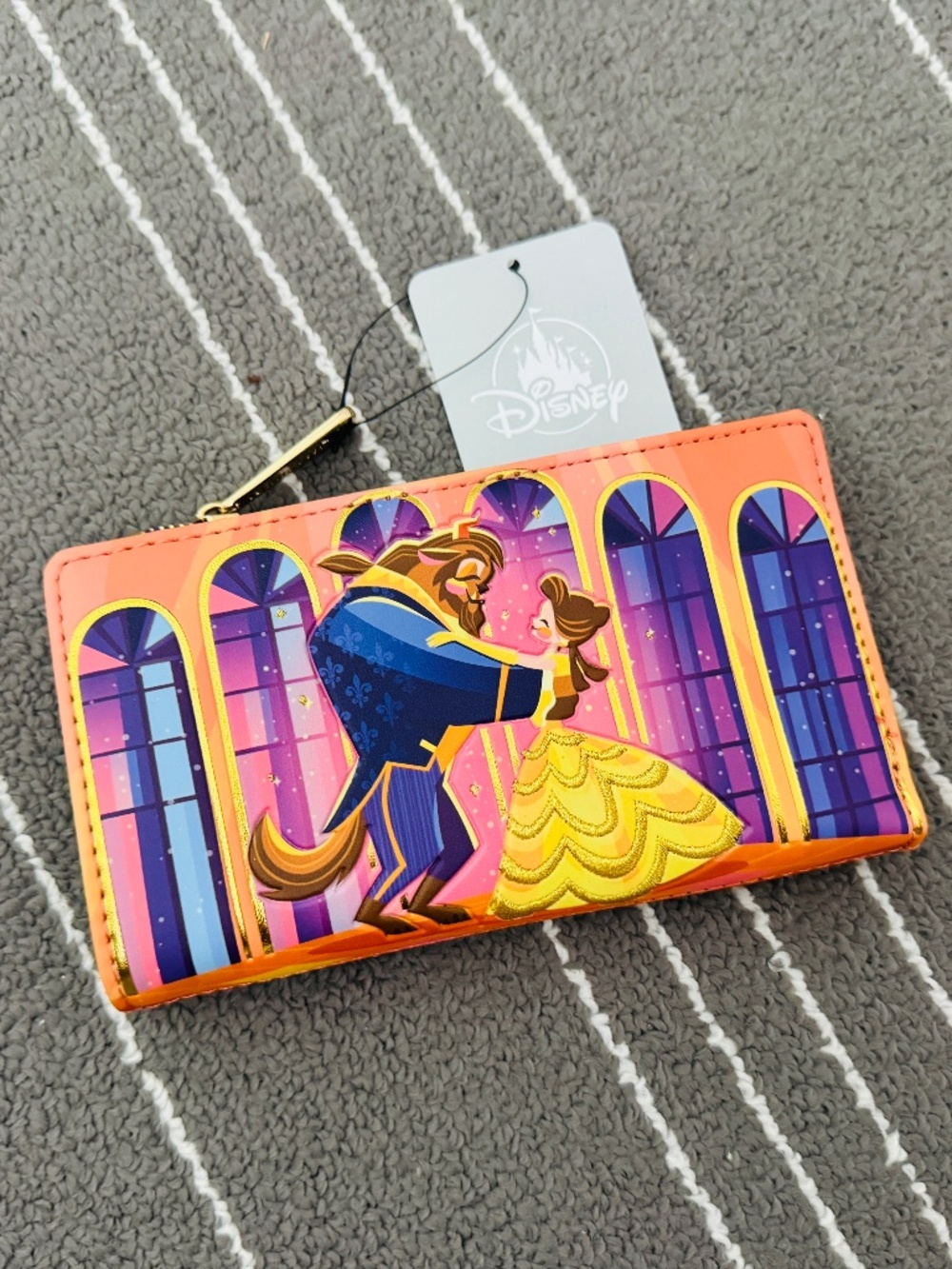 Disney - Beauty and the Beast 30th Anniversary Loungefly Wallet, Brand New